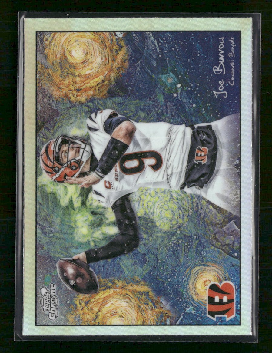 2025 Topps Chrome Cosmic Stars in the Night Joe Burrow #STN-13