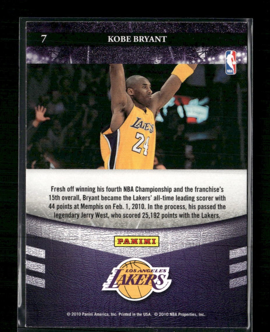 2009-10 Panini Absolute Memorabilia Retail Hoopla Kobe Bryant #7