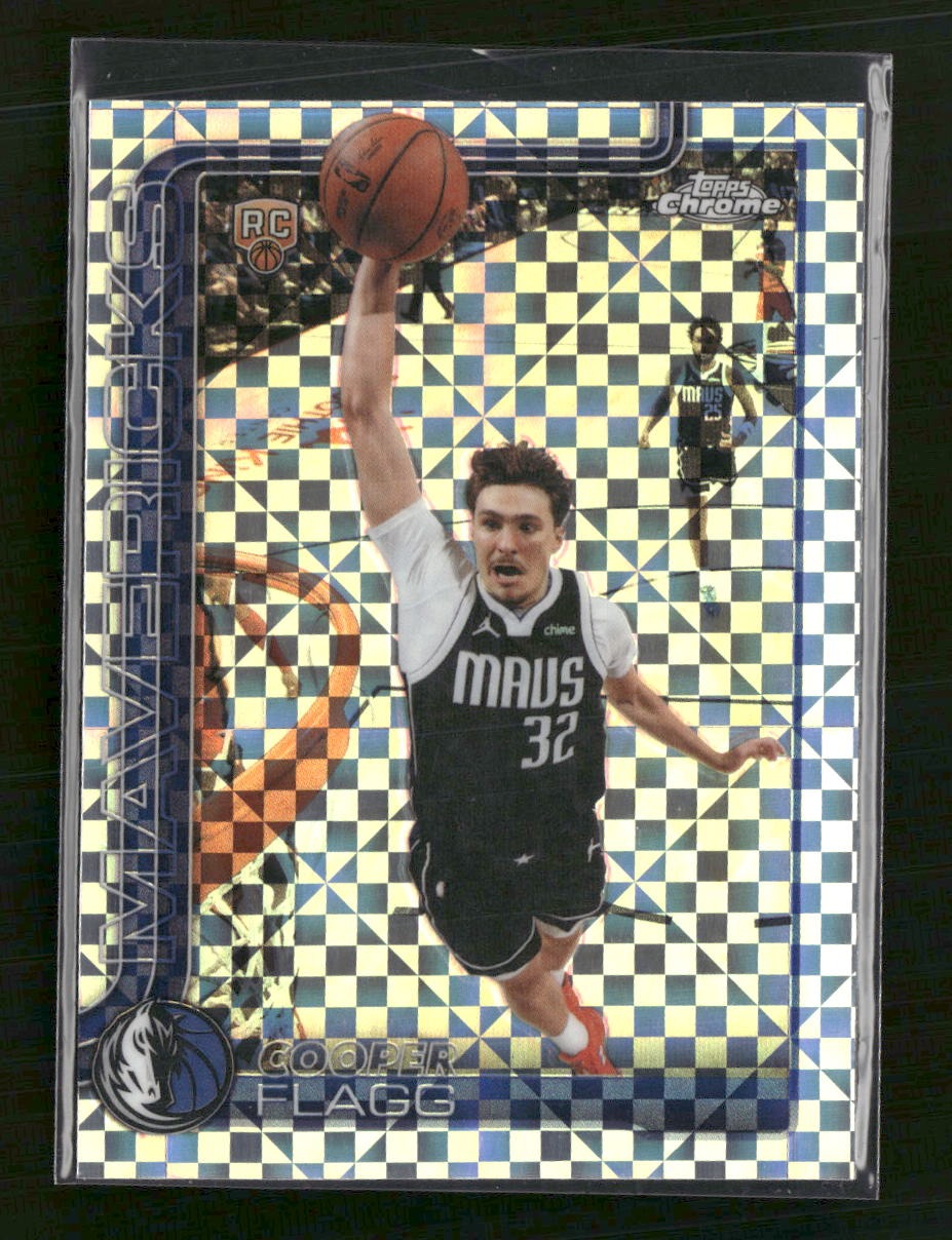 2025-26 Topps Chrome Update X-Fractor Cooper Flagg RC #151