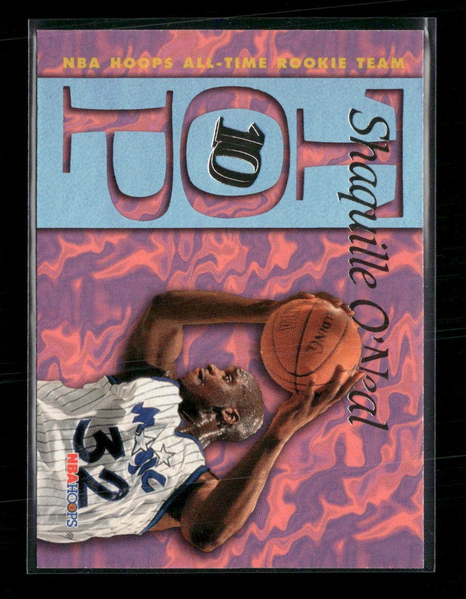 1995-96 Hoops Top Ten Shaquille O'Neal #AR1