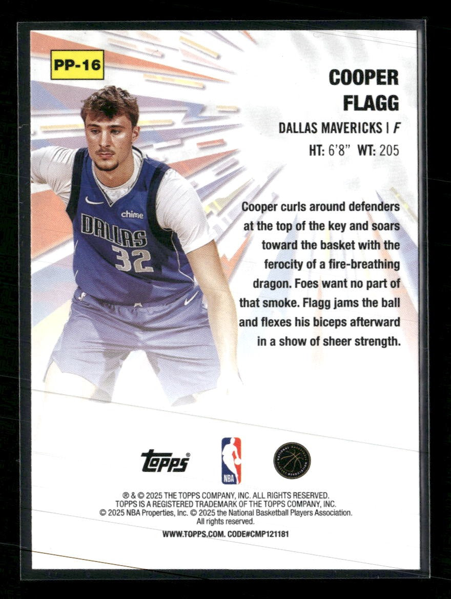 2025-26 Topps Power Players Cooper Flagg #PP-16