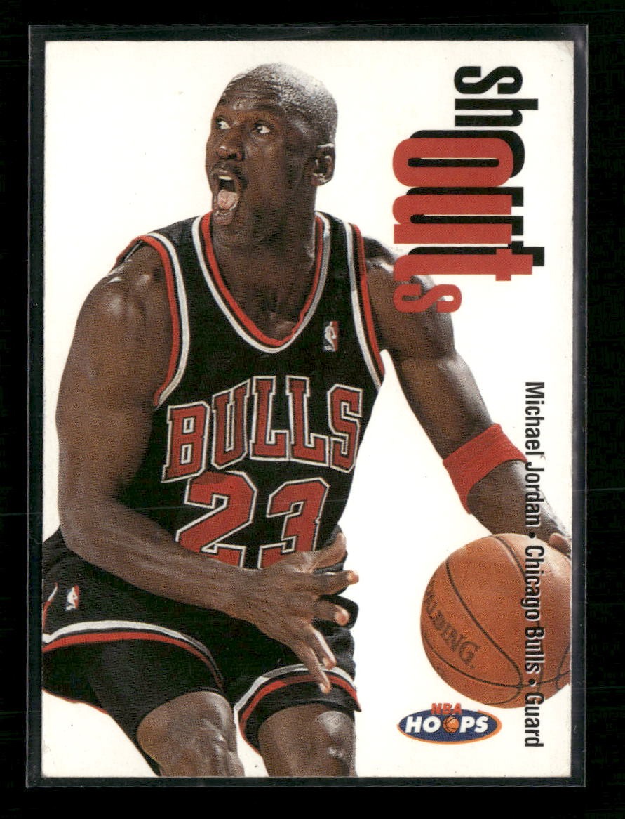 1998-99 Hoops Shout Outs Michael Jordan #13 SO