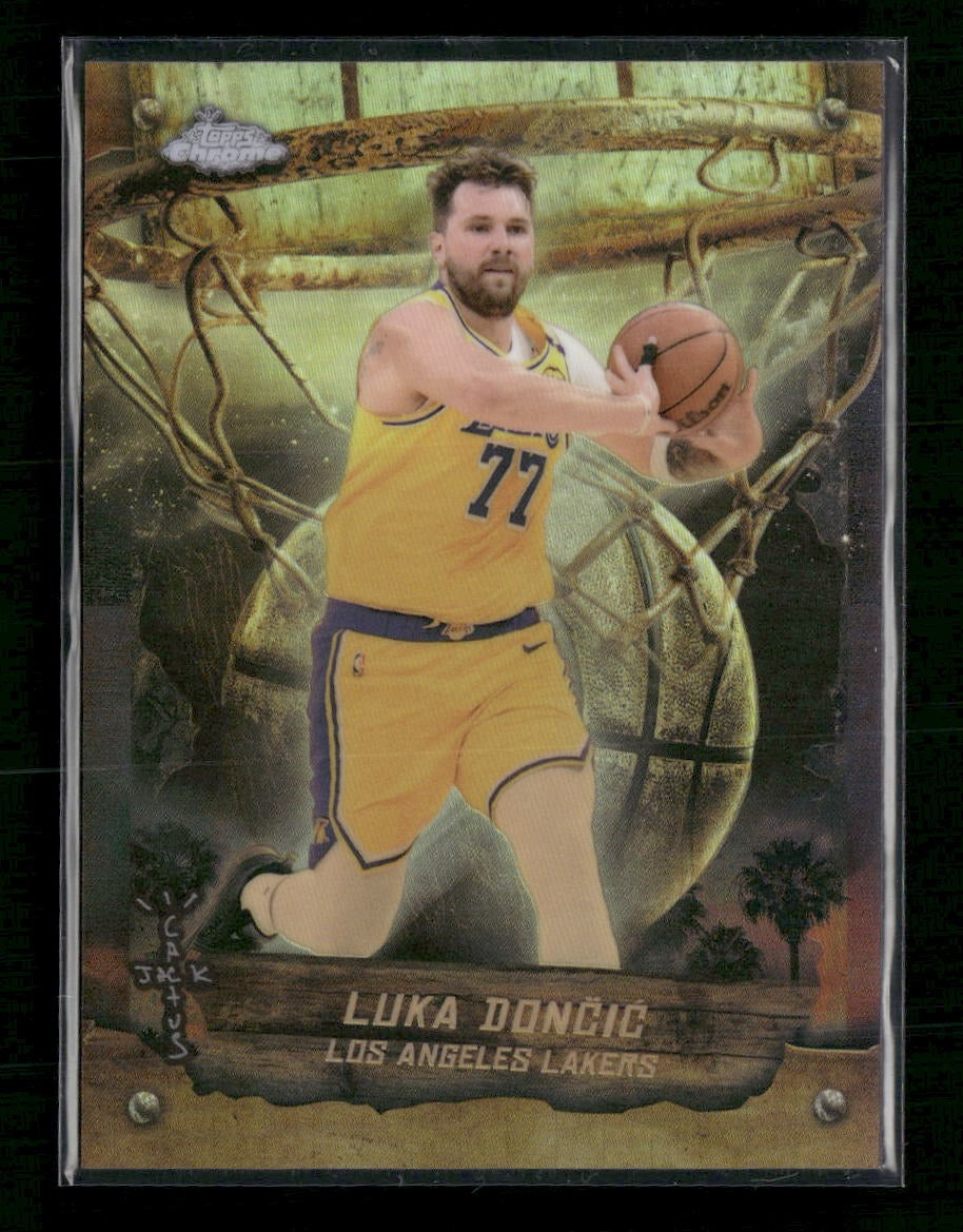 2025-26 Topps Chrome Cactus Jack Astrovision Luka Dončić #AST-20