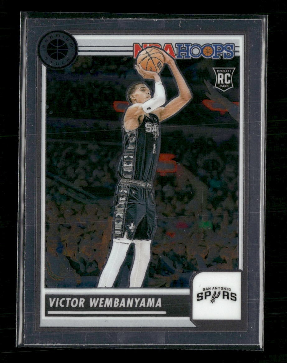 2023-24 Hoops Premium Stock Victor Wembanyama RC #108