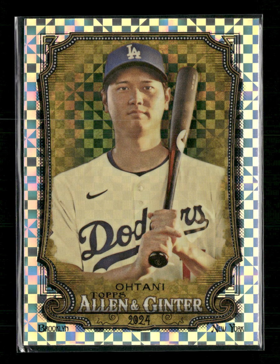 2024 Topps Allen & Ginter Chrome X-Fractors Shohei Ohtani #97