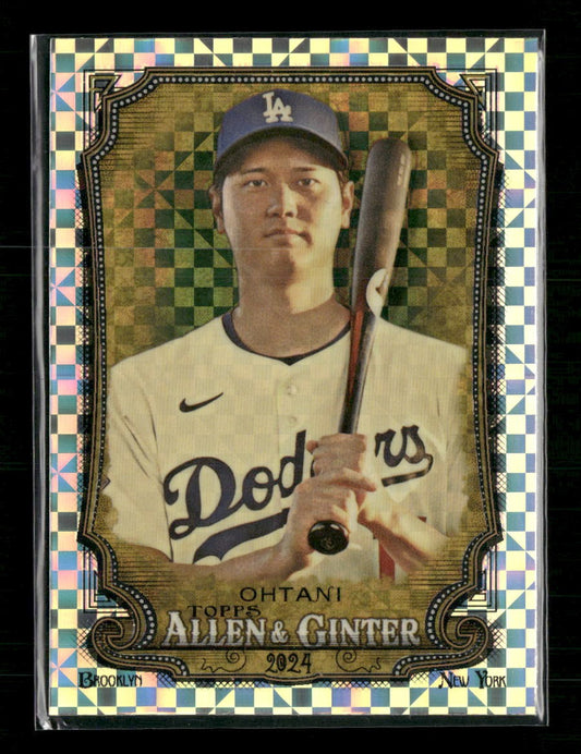 2024 Topps Allen & Ginter Chrome X-Fractors Shohei Ohtani #97