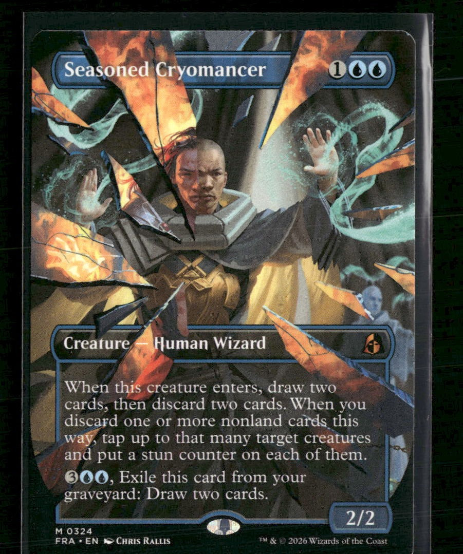 Reality Fracture Seasoned Cryomancer (Borderless) (0324) #324