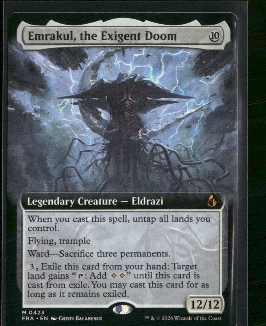 Reality Fracture Emrakul, the Exigent Doom (Extended Art) #423