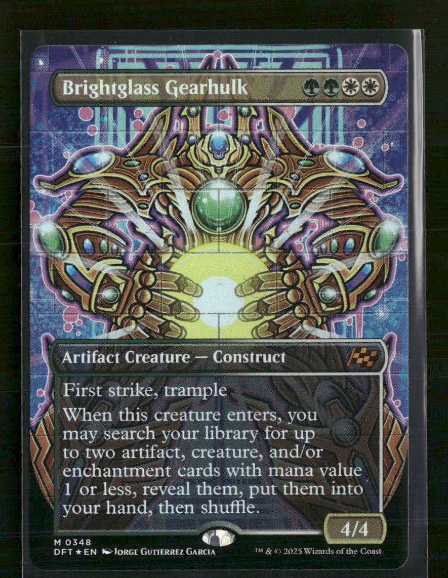 Aetherdrift Brightglass Gearhulk (Borderless) #348