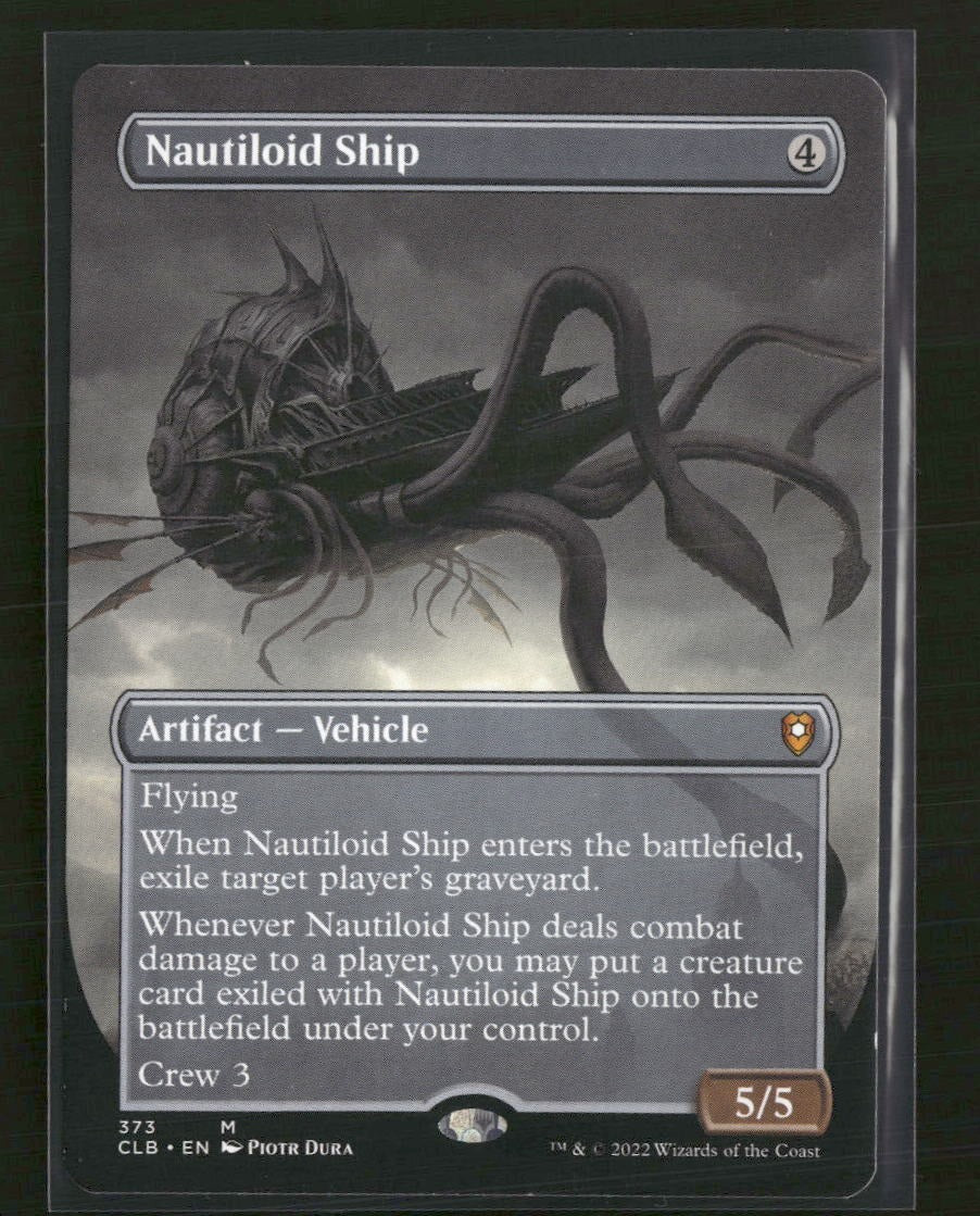Commander Legends: Battle for Baldur's Gate Nautiloid Ship (Borderless) #373