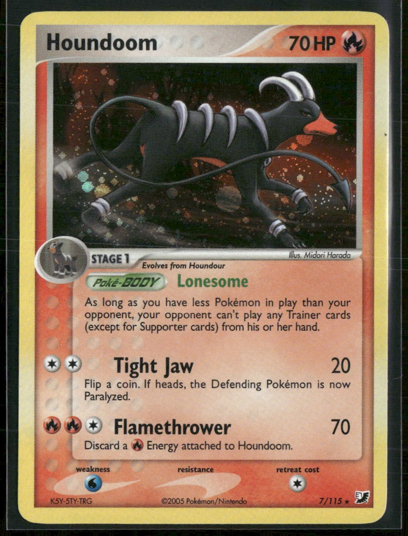 EX Unseen Forces Houndoom #7/115