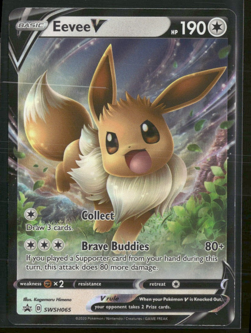SWSH: Sword & Shield Promo Cards Eevee V #SWSH065