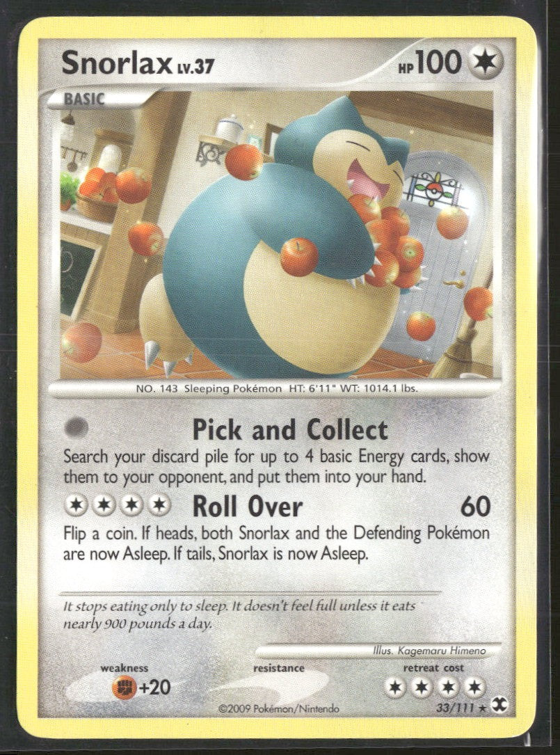 Rising Rivals Snorlax (33) #33/111