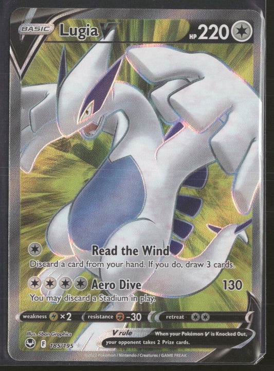 SWSH12: Silver Tempest Lugia V (Full Art) #185/195