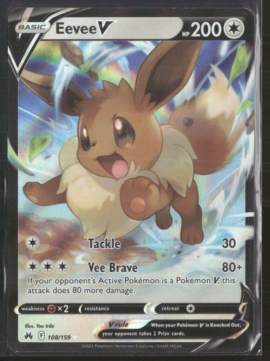 SWSH: Crown Zenith Eevee V #108/159