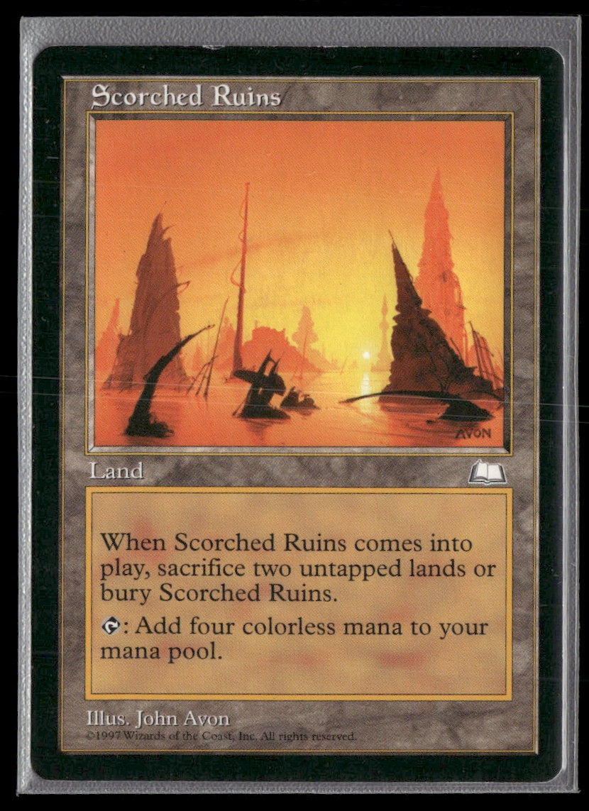 Weatherlight Scorched Ruins #