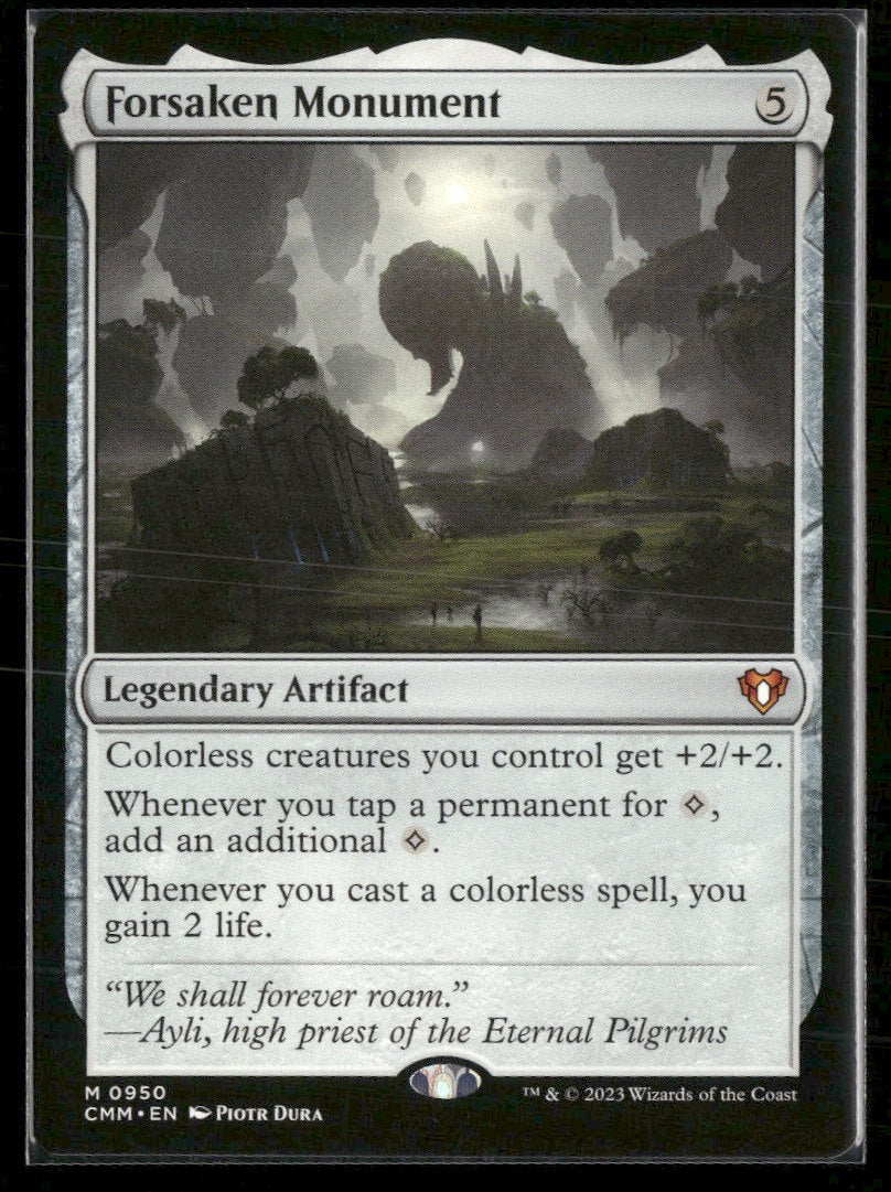 Commander Masters Forsaken Monument #950