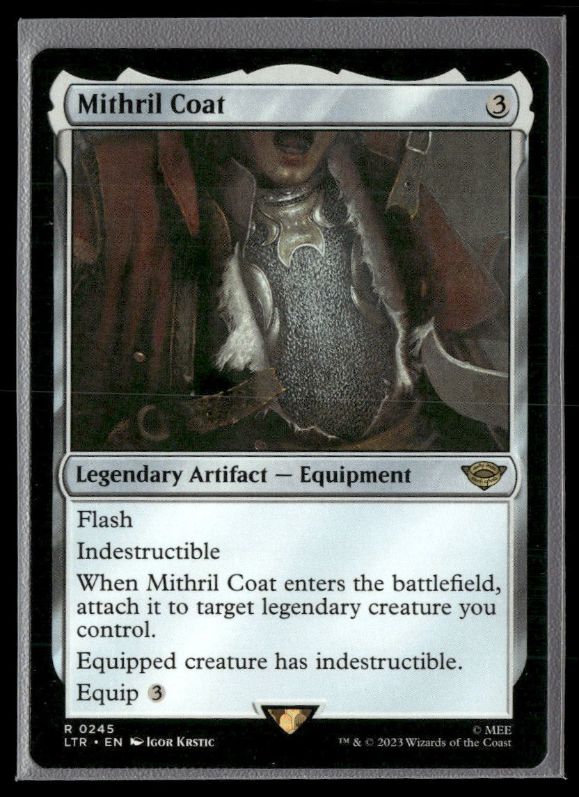 Universes Beyond: The Lord of the Rings: Tales of Middle-earth Mithril Coat #245