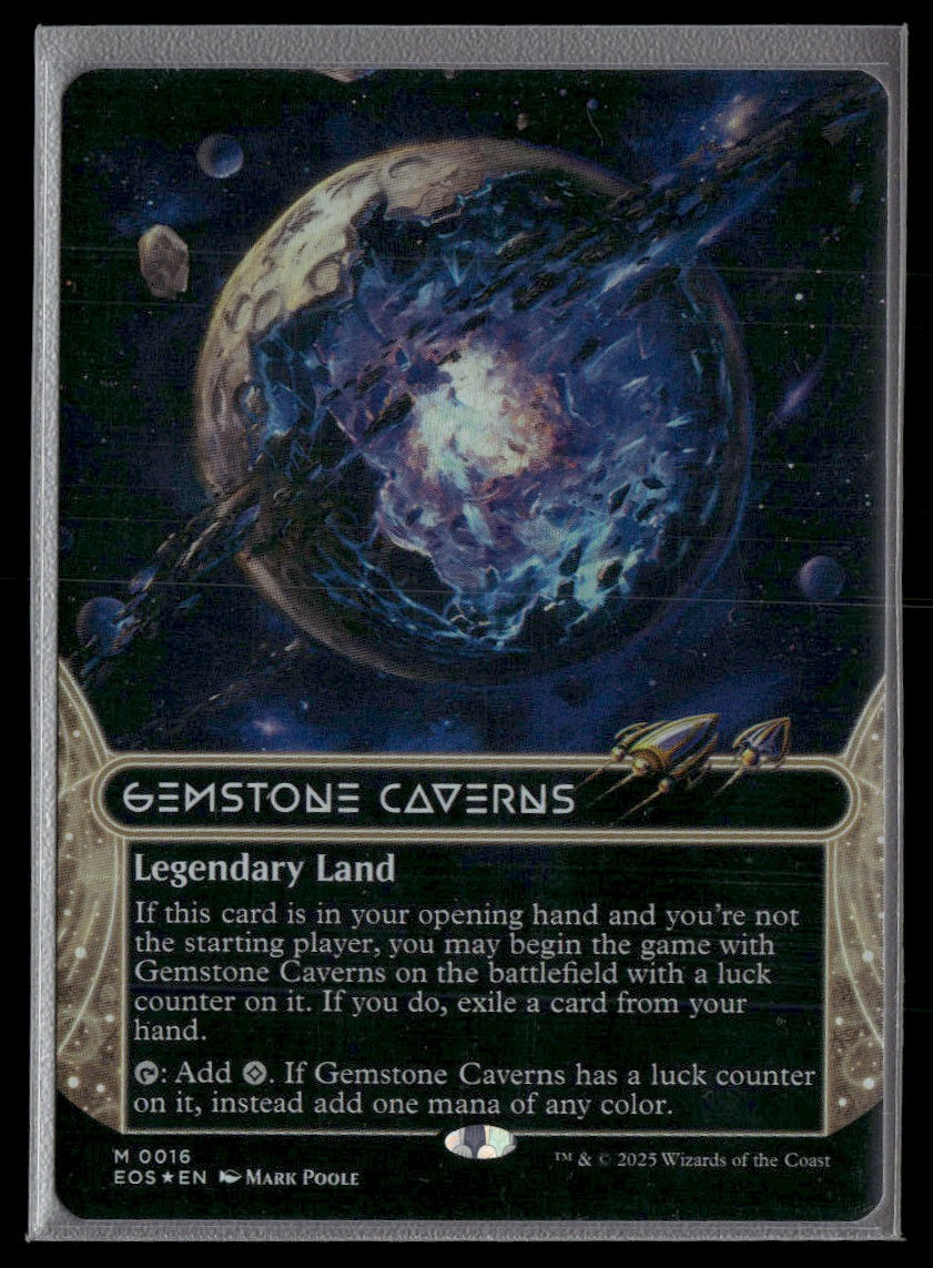 Edge of Eternities: Stellar Sights Gemstone Caverns (0016) (Borderless) #16