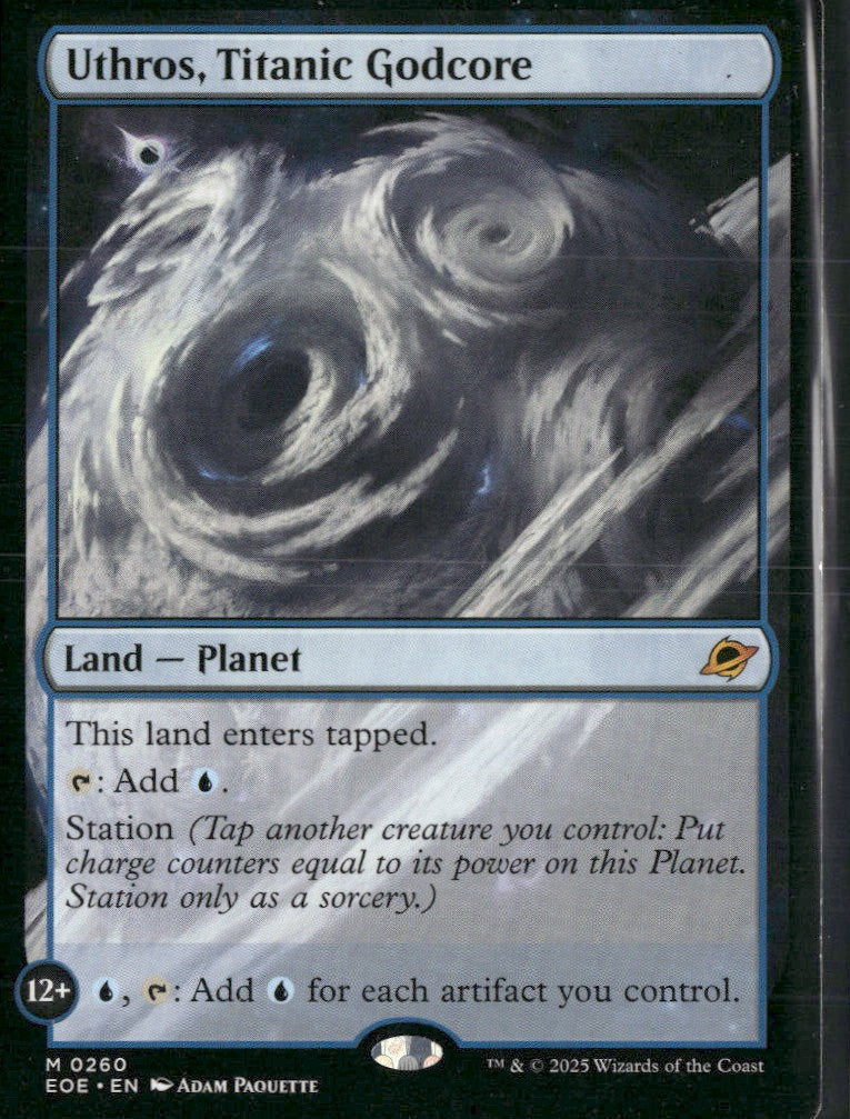Edge of Eternities Uthros, Titanic Godcore #260