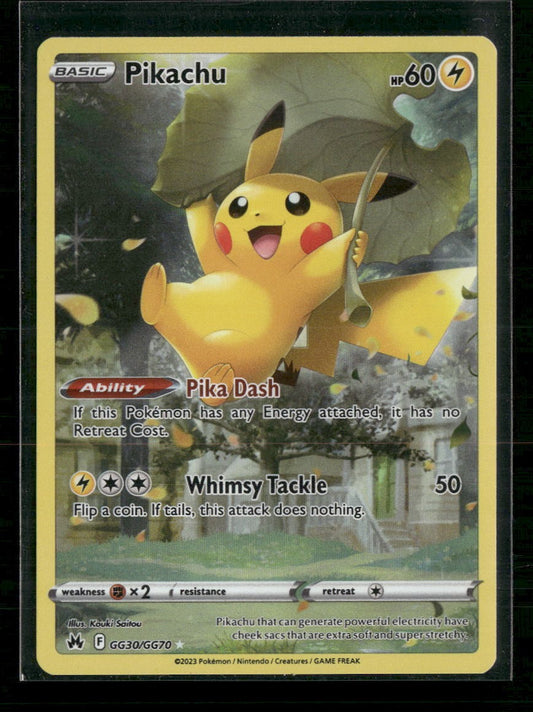 SWSH: Crown Zenith: Galarian Gallery Pikachu #GG30/GG70