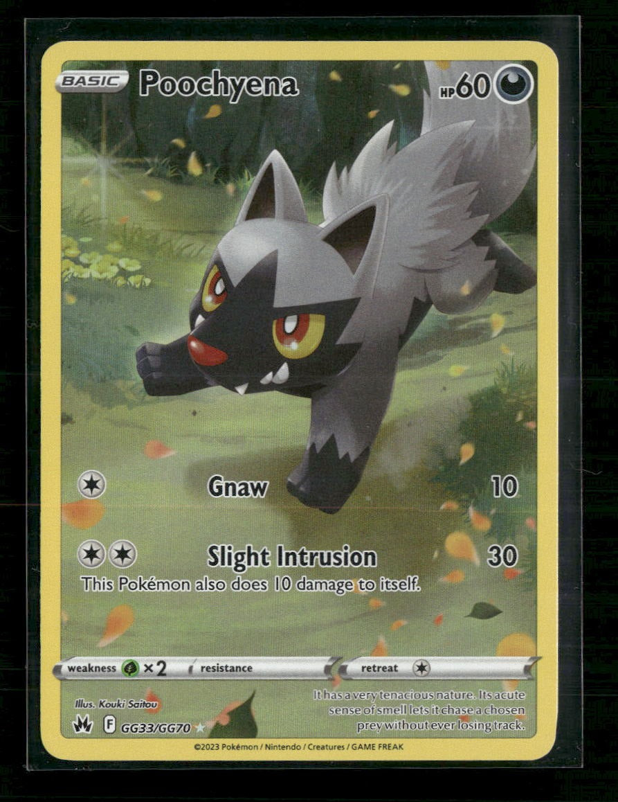 SWSH: Crown Zenith: Galarian Gallery Poochyena #GG33/GG70