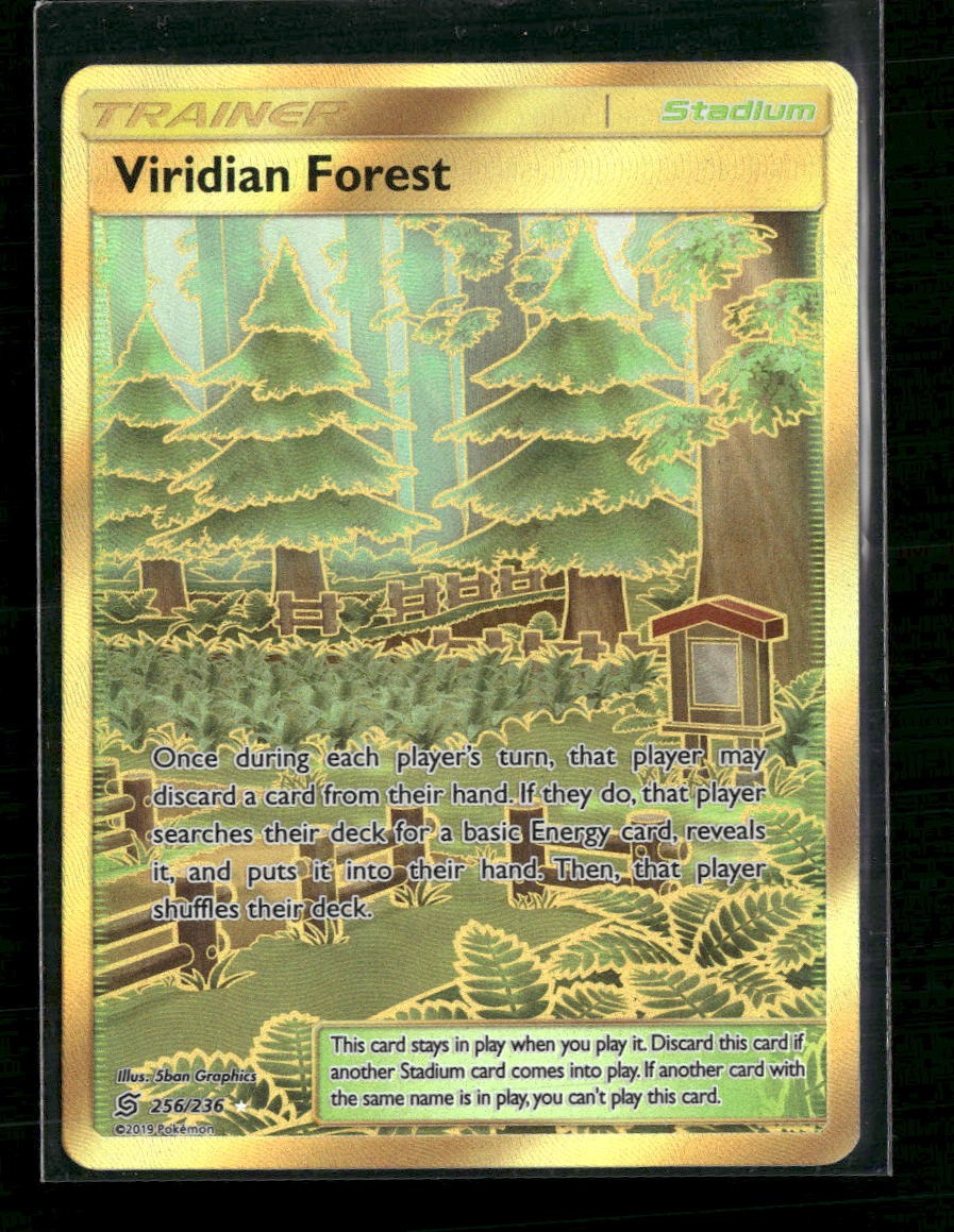 SM - Unified Minds Viridian Forest (Secret) #256/236