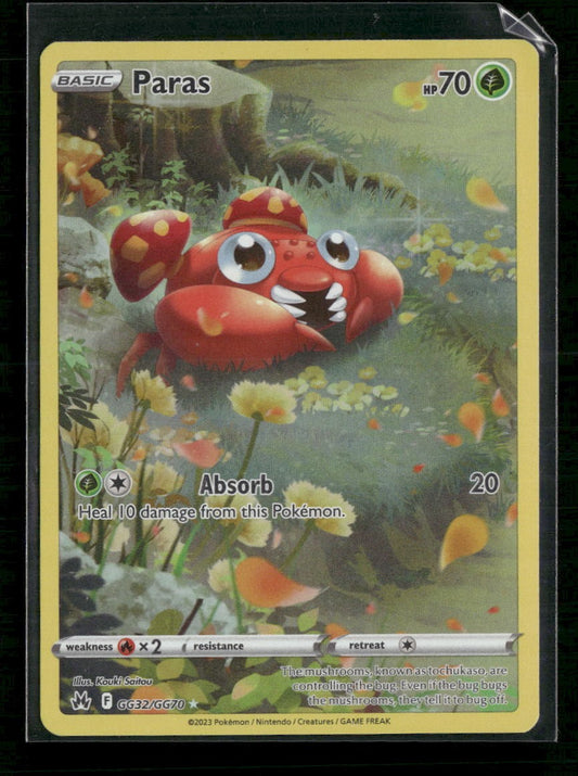 SWSH: Crown Zenith: Galarian Gallery Paras #GG32/GG70