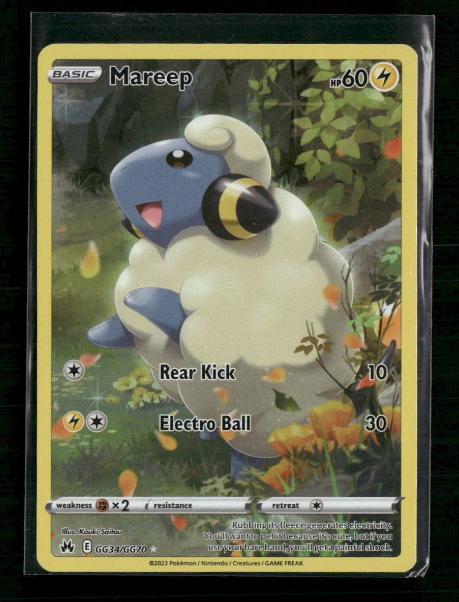 SWSH: Crown Zenith: Galarian Gallery Mareep #GG34/GG70
