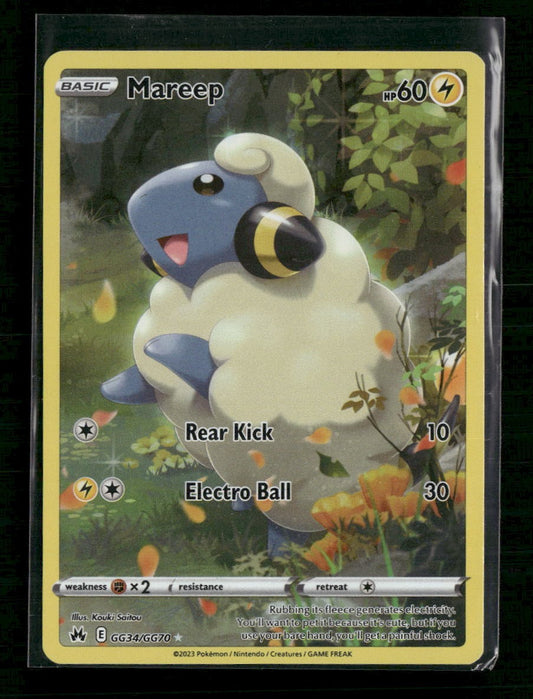 SWSH: Crown Zenith: Galarian Gallery Mareep #GG34/GG70