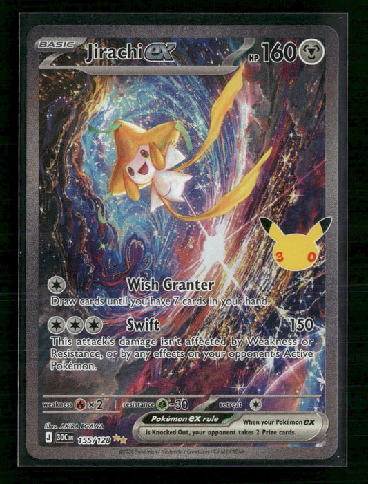 ME: 30th Celebration Jirachi ex #155/128