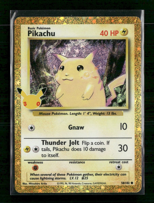 ME: 30th Celebration Classic Collection Pikachu #58/102