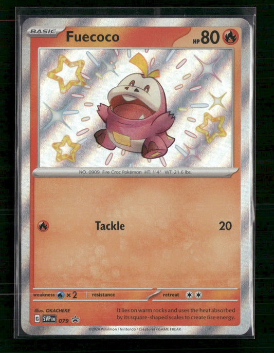 SV: Scarlet & Violet Promo Cards Fuecoco #079
