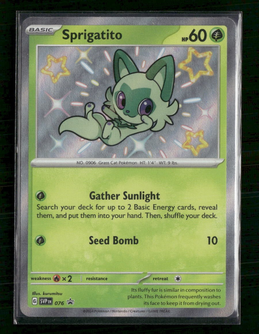 SV: Scarlet & Violet Promo Cards Sprigatito #076