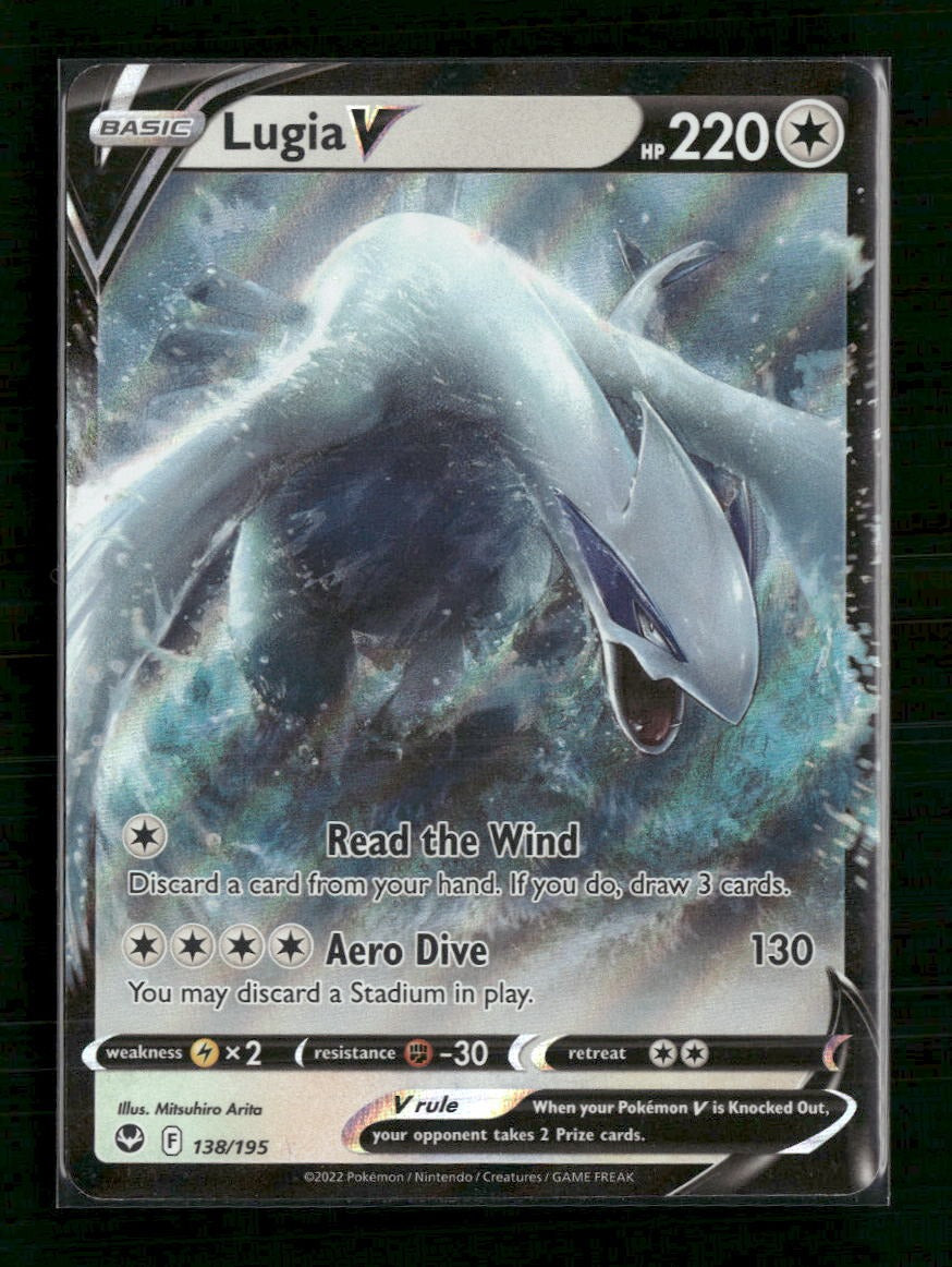 SWSH12: Silver Tempest Lugia V #138/195