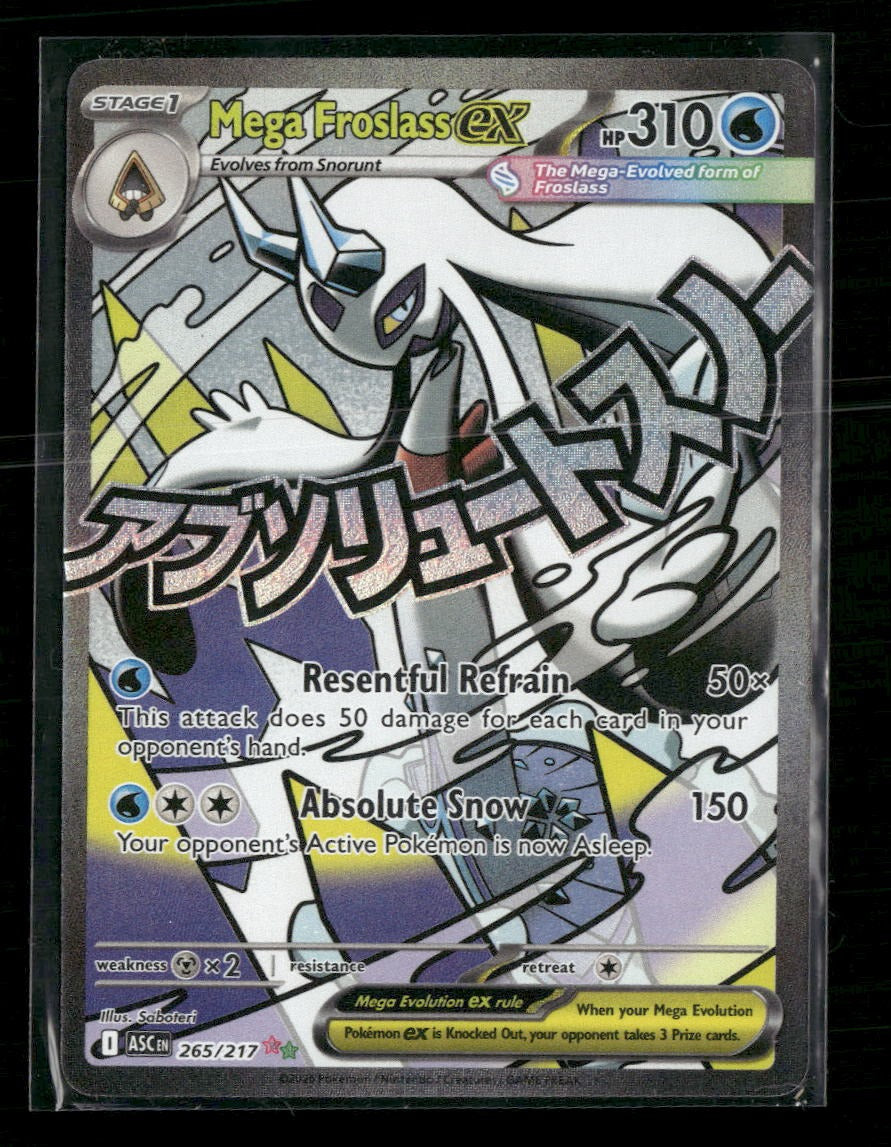 ME: Ascended Heroes Mega Froslass ex #265/217