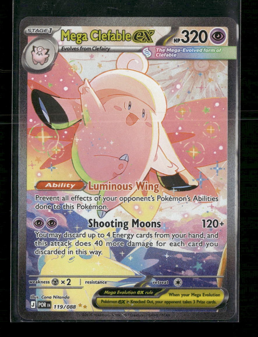 ME03: Perfect Order Mega Clefable ex #119/088