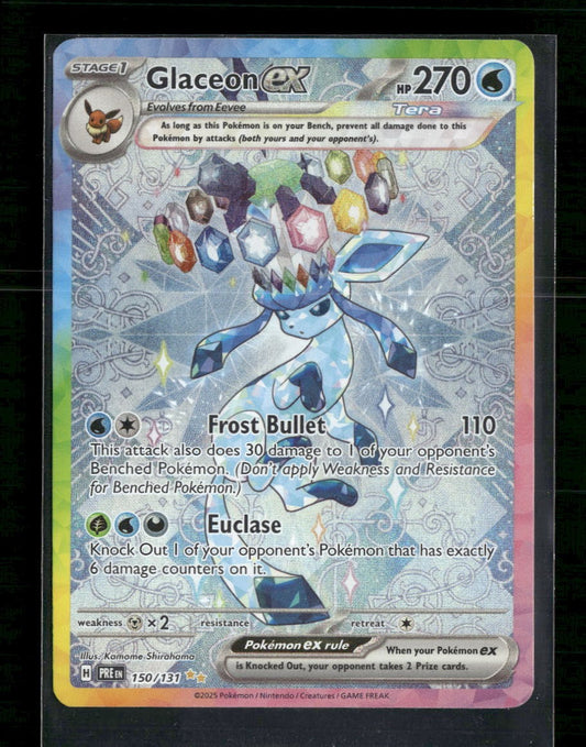 SV: Prismatic Evolutions Glaceon ex #150/131