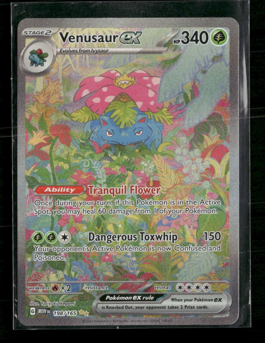 SV: Scarlet & Violet 151 Venusaur ex #198/165