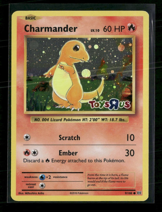 Miscellaneous Cards & Products Charmander #009/108 (Print Line On Back)