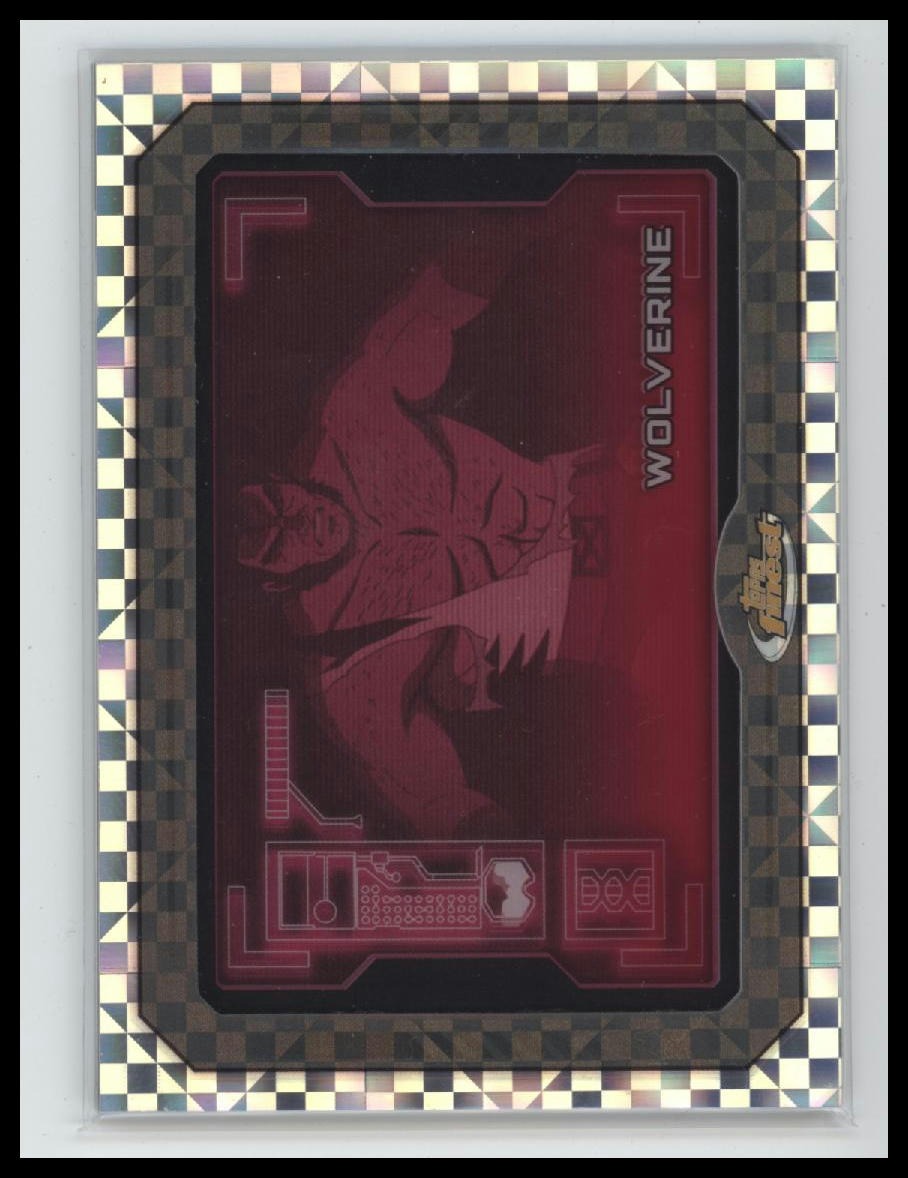 2025 Topps Finest Marvel X-Men Wolverine Sentinels Scan #/97 #SS-8