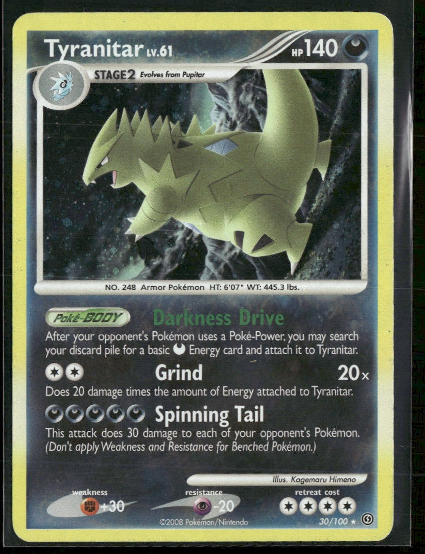 Stormfront Tyranitar #30/100
