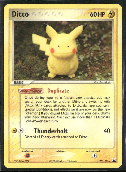 EX Delta Species Ditto #39/113