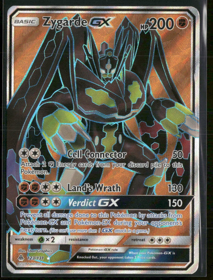 SM - Forbidden Light Zygarde GX (Full Art) #123/131