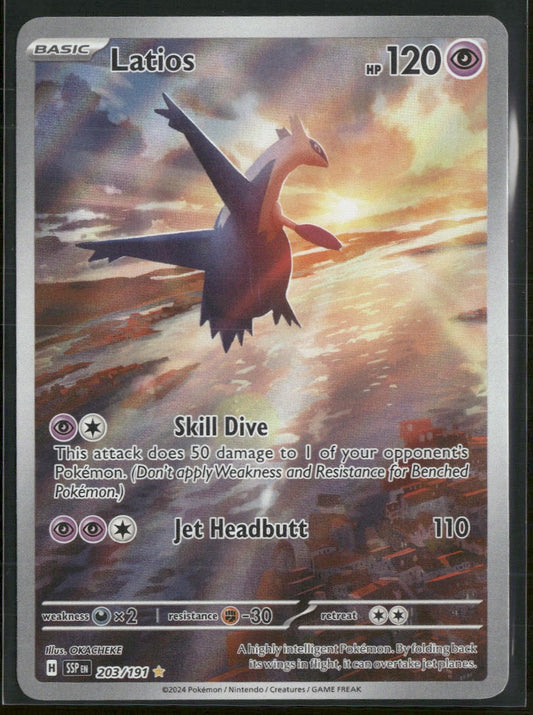 SV08: Surging Sparks Latios #203/191