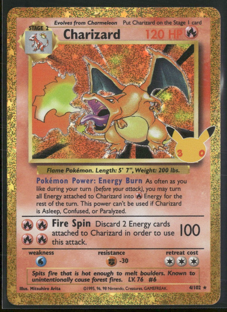 ME: 30th Celebration Classic Collection Charizard #4/102