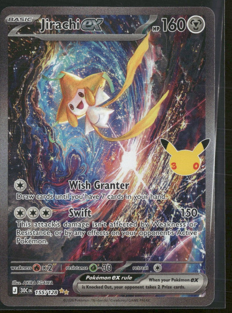 ME: 30th Celebration Jirachi ex #155/128