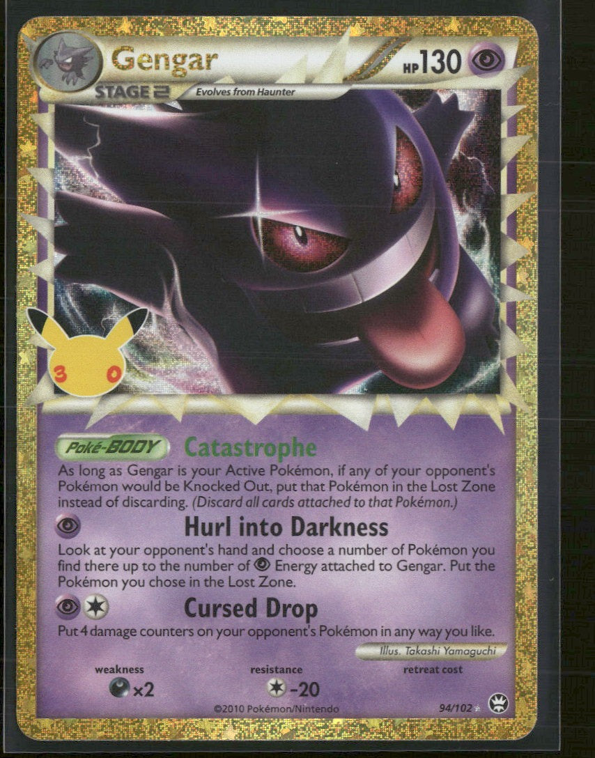 ME: 30th Celebration Classic Collection Gengar (Prime) #94/102