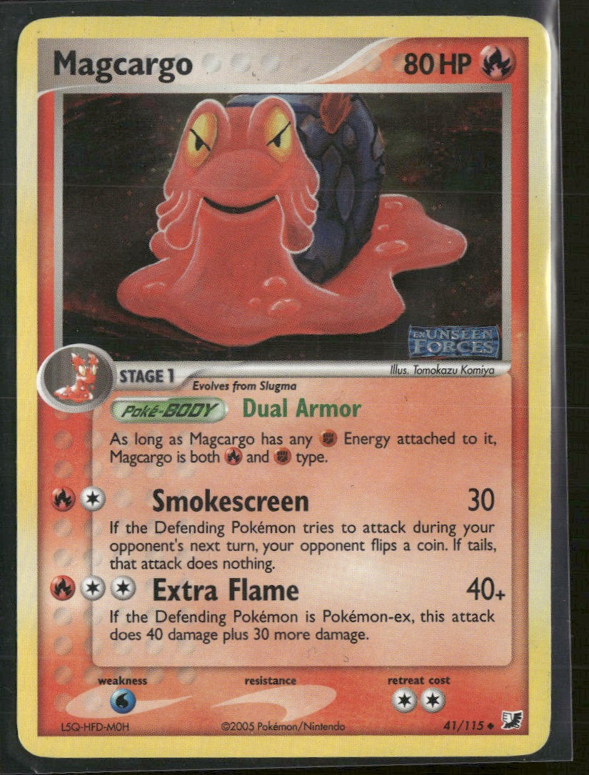 EX Unseen Forces Magcargo #41/115