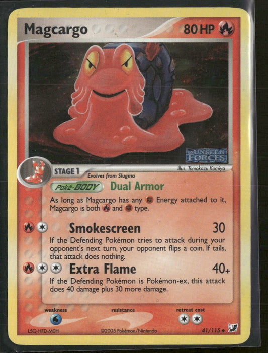 EX Unseen Forces Magcargo #41/115